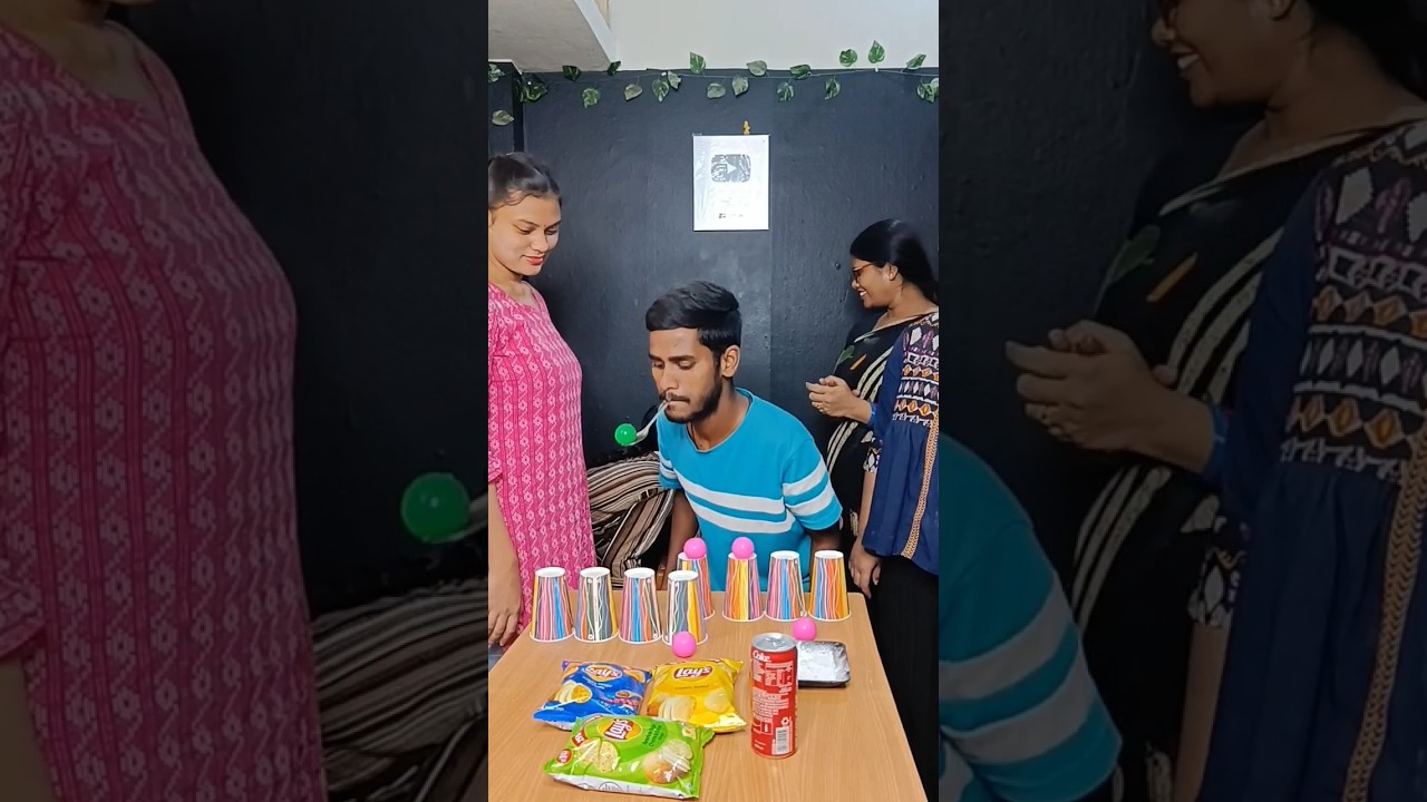 Pick The Ball Through Spoon Challenge 