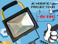 Fabriquer un projecteur LED portable à moins de 10€
