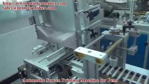 Automatic screen printing machine for pens APS-150