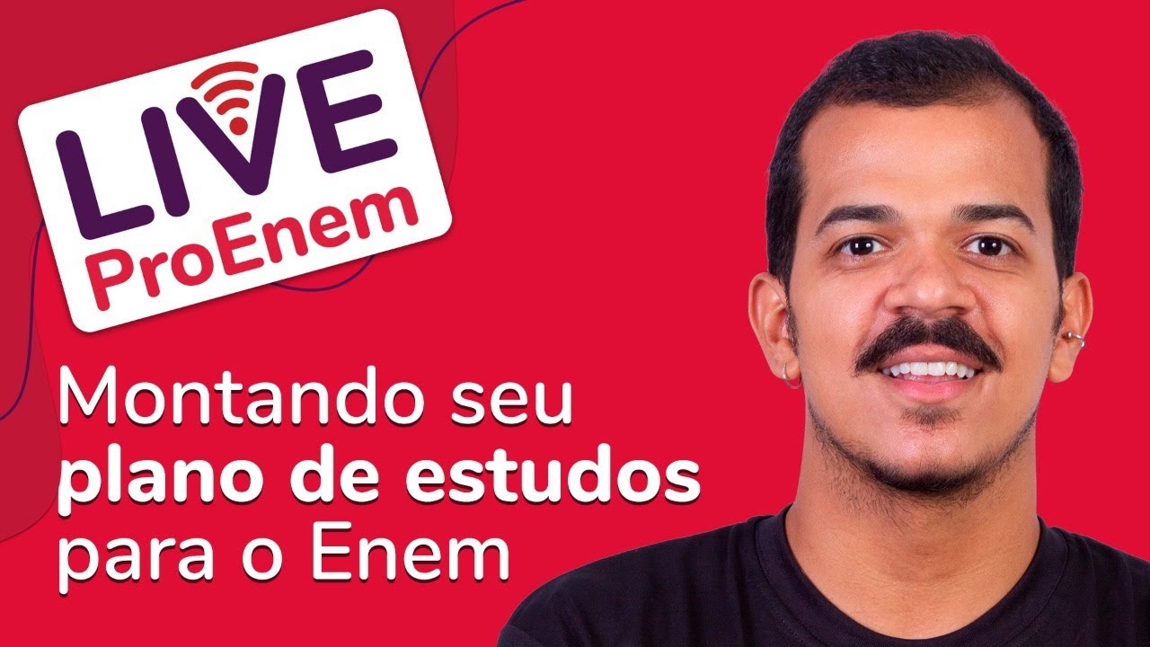 Monte seu plano de estudos para o Enem | ProEnem - YouTube