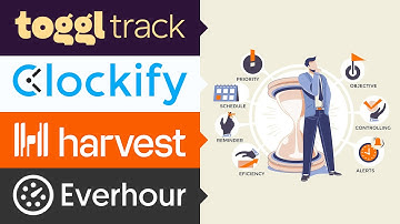 Toggl vs Clockify vs Harvest vs Everhour (2025) Best Time Tracking Apps