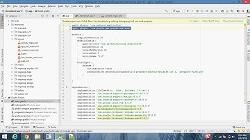 How to fix build gradle sync problem while adding firebase |