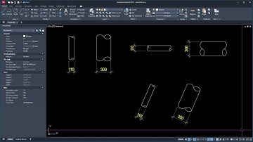 Lisp Vẽ nét cắt đường ống siêu đẹp