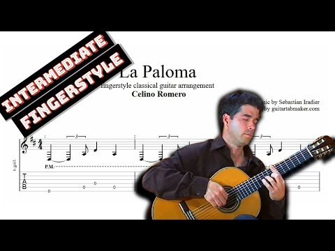 La Paloma TAB - fingerstyle classical guitar tabs (PDF + Guitar Pro)