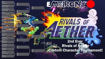 [VOD] - 2ND EVER RIVALS OF AETHER CUSTOM CHARACTER TOURNAMENT! (DAY 1)
