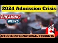 Shocking international students stranded  nbccs 2024 admission freeze in canada