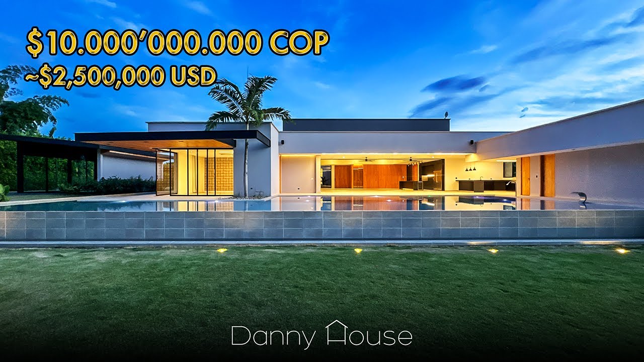 Mansión Campestre Moderna de Un Nivel Para Estrenar en Cerritos Pereira | Info: +573217082339