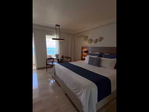 Dreams Sands Cancun with room tour of Preferred Club Ocean-F