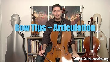Must Know Cello Secret! Articulation from the Bow Fingers! | Cello Lesson