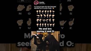 Crazy Combos Using Sign Language Alphabet 👉👌 Update