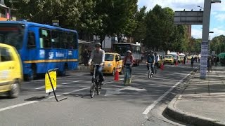 Bogota saddles up for world car-free day