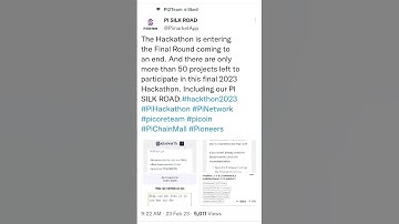 Pi Network Hackathon Entering Final stage #pinetwork #pinewupdate #pinetworkofficial #pihackathon