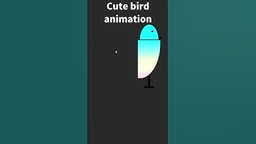 Make a cute bird animation using html and css #shorts #css #html #bird