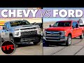 Ford vs Chevy MPG Verdict! Here’s How the F-250 7.3L V8 Compares to the Silverado V8 Towing & Not!