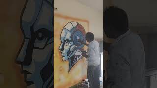 Wall Painting Mindswater Colour Painting sentral Public School mohan 81583088 Gzp