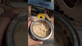 Easy Super ⭐ Motorcycle WD 40 Chains Lube 🌟 Secret DIY Chain Hack! Honda Pinion &amp; Sprocket Trick! 🏍️
