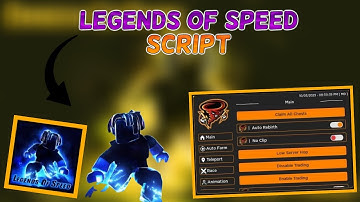 [NEW] Legends of Speed OP Script Pastebin | Auto Rebirth | Auto Farm | Inf Jump | Auto Orbs + MORE