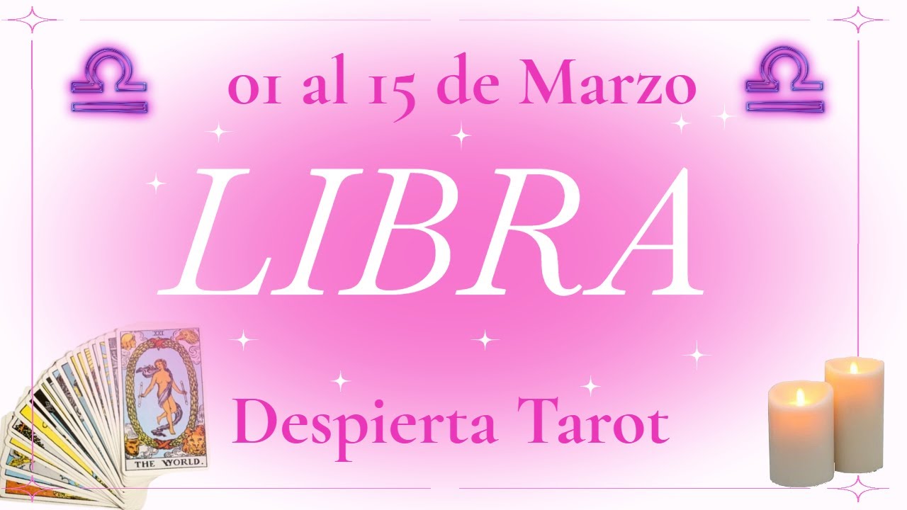 LIBRA ♎ Linda quincena. Alguien del pasado aparece #tarot 01 al 15 de ...