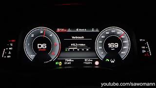 2018 Audi A7 Sportback 50 TDI quattro 286 HP 0-100 km/h &amp; 0-100 mph Acceleration