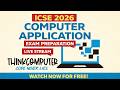ICSE 2026 Computer Application Exam Preparation | ThinkComputer Live Stream