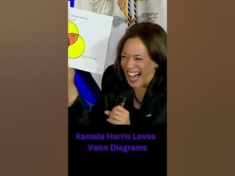 Kamala Harris Undying Love For Venn Diagrams - YouTube
