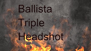BO2: Ballista Triple Headshot on Meltdown
