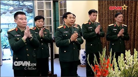 Bộ Quốc phòng tri ân các đồng chí nguyên lãnh đạo Đảng, Nhà nước, Quân đội
