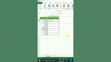 Excel Formulas #excel #shorts #excelformulahacks #exceltutorial #excelformulas #youtubeshorts