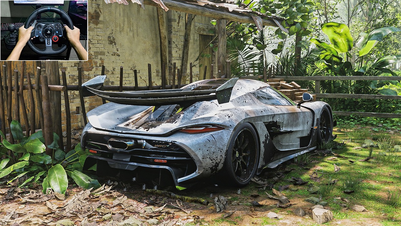 Rebuilding Koenigsegg Jesko 2020 | Forza Horizon 5 Logitech G29 Stering Wheel Gameplay