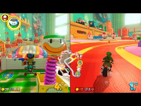 Видео: Изглежда, че противоречивият огън скачане на Mario Kart 8 е бил обезсърчен на Switch