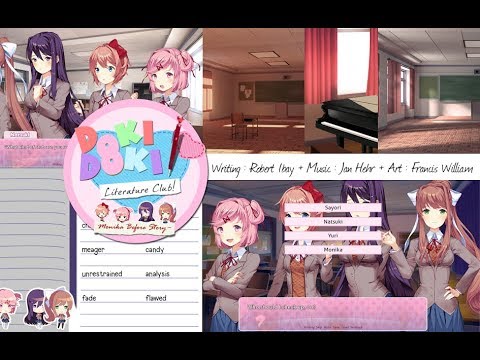 ddlc monika before story ddlc monika before story