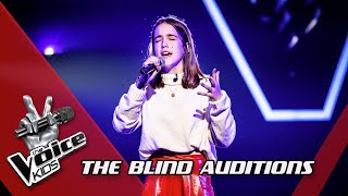 Elisabeth  'Without Me' | Blind Auditions | The Voice Kids | VTM