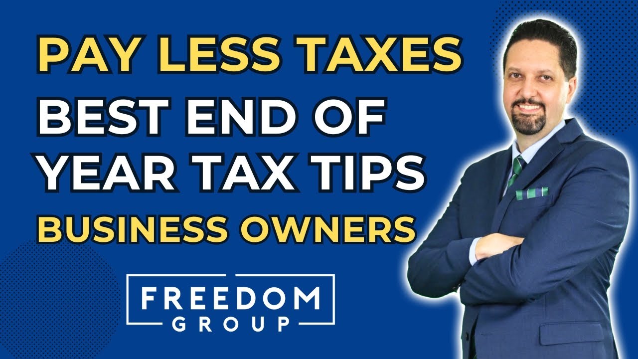 Top 5 Year-End Tax Planning Tips for Business Owners (2025) - YouTube