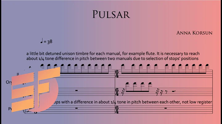 Anna Korsun  Pulsar [w/ score]