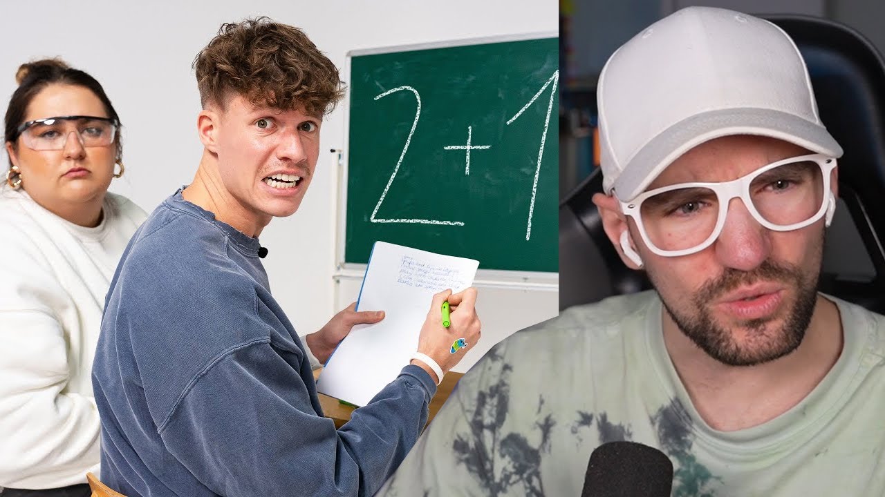 Luca und Sandra gehen zur Schule