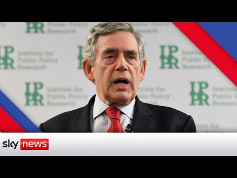 Video: Co teď dělá Gordon Brown?