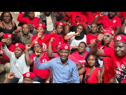 H.E BOBI WINE NE TEAM YE  BAYUGUMIZA  CANADA OTTAWA BAWANDA MULILO KIKAMBWE