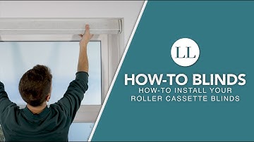 How to Install Your Manual & Motorised Roller Cassette Blinds | How-To Blinds