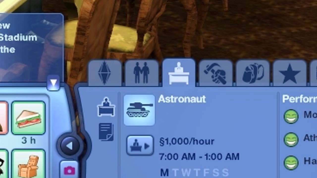 The Sims 3 §1,120/hour, Job No cheats YouTube