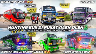 FULL BASURI😎hunting bus di pusat oleholeh cari manis 7 cilegon‼️ADA BUS FAVORITE KALIAN KAH GAIS?🤩