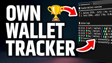 Solana Wallet Tracker Bot  | Track Trending Wallets  | View Buys/sells on GMGN