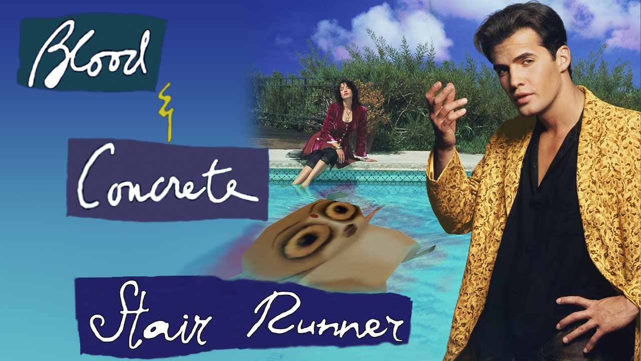 "Кровь и бетон / Blood and concrete" (1990). Бегущий по лестнице ...