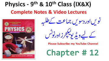 #Download #Physics #Notes & #Lectures (Chapter # 12)