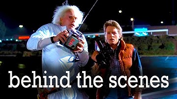 Back to the future. Behind the scenes. Rare photos from the shooting