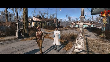 Fallout 4 MOD - Recruit Virgil as Settler - Chatter with Cait