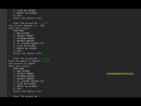 Simple Bank Management