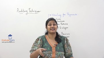 Auditing - Vouching and verification - Vouching Payment