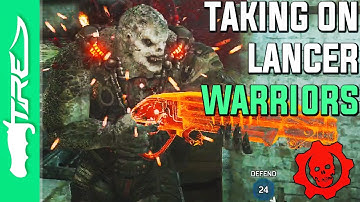 TAKING ON LANCER WARRIORS! - Gears of War 4 KOTH Multiplayer Gameplay w/ LANDAN (GoW4)