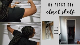 How to Install Closet Shelf | EASY DIY to Save Money by Grow with Pilar 95 views 3 years ago 7 minutes, 1 second