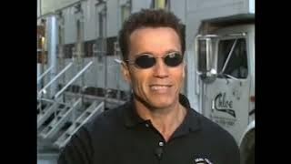 Arnold Schwarzenegger Full Stogie Interview - Funny BTS interview